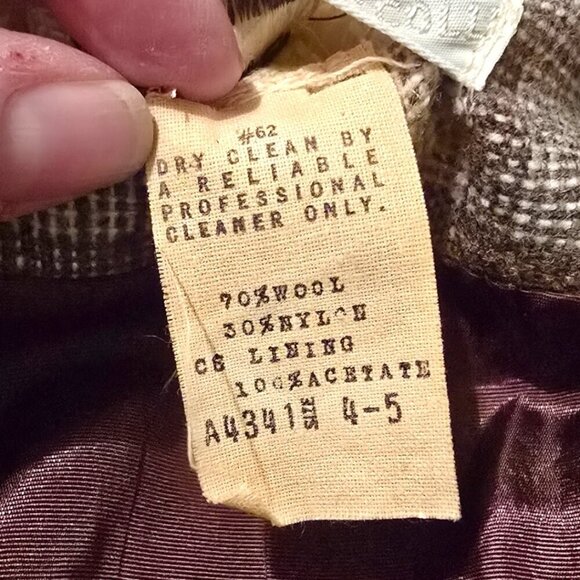 JH Collectibles Vintage Wool Plaid Single Breasted Blazer Sz 4 - Picture 11 of 11